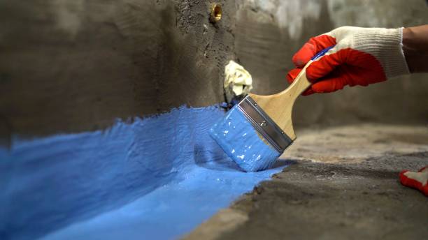 Commercial Basement Waterproofing project at a Edgerton, WI business property by SJ Waterproofing Pros